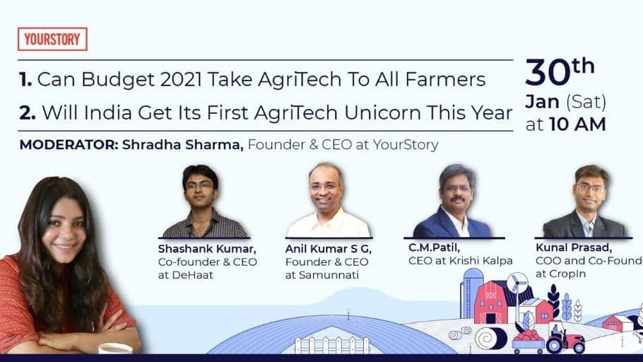Budget 2021: Technology push to farming, increased credit on agritech startups’ agenda