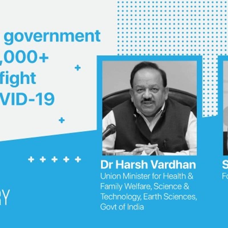 How Indian government is helping 1,000+ innovators fight against COVID-19, explains Dr Harsh Vardhan