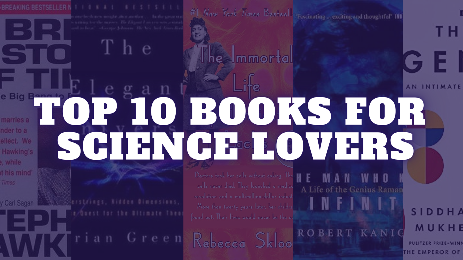 10 Must-Read Books for Science Lovers